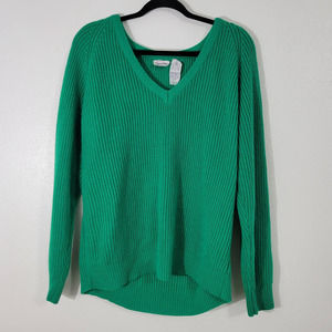 Reef ll Long Sleeve V-neck Pull Over Sweater